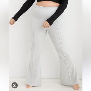Aerie Flared Velvet Pants NWT